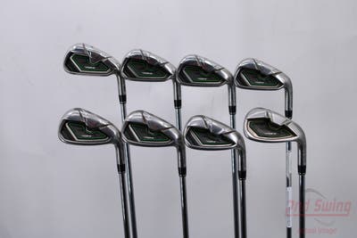TaylorMade RocketBallz Iron Set 4-PW AW Stock Steel Regular Right Handed 38.75in