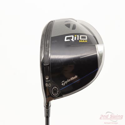 TaylorMade Qi10 MAX Driver 9° FST KBS TD Category 4 60 Black Graphite X-Stiff Left Handed 45.75in