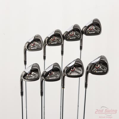 TaylorMade Burner 2.0 Iron Set 4-GW TM Burner 2.0 85 Steel Stiff Left Handed +1/2"