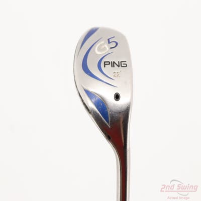 Ping G5 Hybrid 4 Hybrid 22° Ping TFC 100H Graphite Regular Right Handed 39.25in