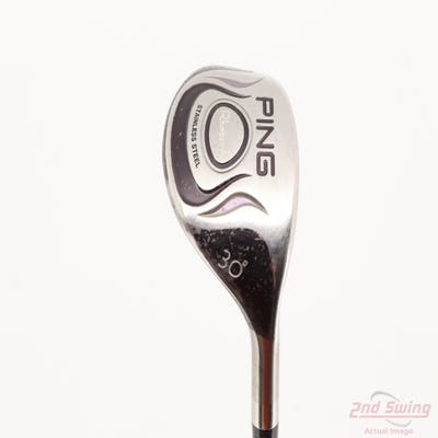 Ping Rhapsody Hybrid 6 Hybrid 30° Ping ULT 129H Ladies Graphite Ladies Right Handed 38.25in