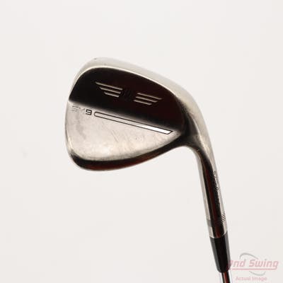 Titleist Vokey SM9 Brushed Steel Wedge Sand SW 56° 14 Deg Bounce F Grind Titleist Vokey BV Steel Wedge Flex Right Handed 35.75in