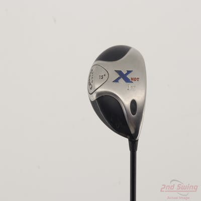 Callaway X Hot Fairway Wood 3 Wood 3W 15° Fujikura Banzai 65 Graphite Senior Right Handed 44.5in