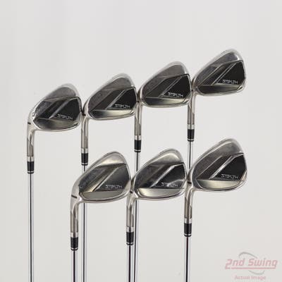 TaylorMade Stealth Iron Set 5-GW FST KBS MAX 85 Steel Regular Left Handed STD