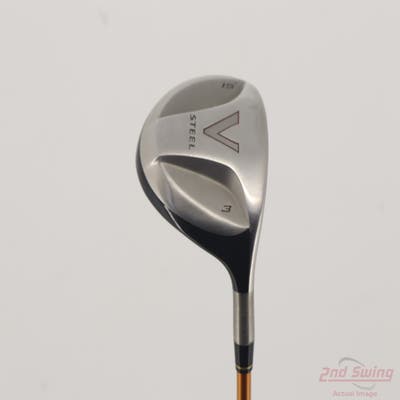 TaylorMade V Steel Fairway Wood 3 Wood 3W 15° Aldila NVS Orange 65 Graphite Stiff Right Handed 43.0in