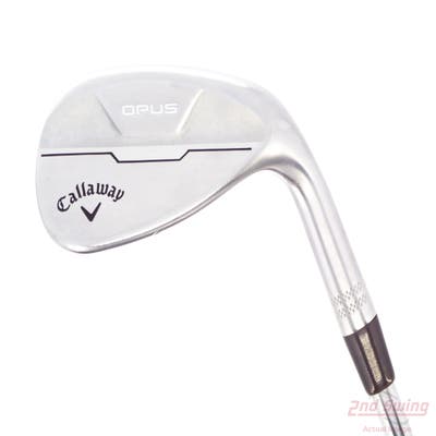 Callaway Opus Brushed Chrome Wedge Gap GW 50° 10 Deg Bounce S Grind True Temper Dynamic Gold Mid 115 Wedge Steel Wedge Flex Right Handed 35.5in