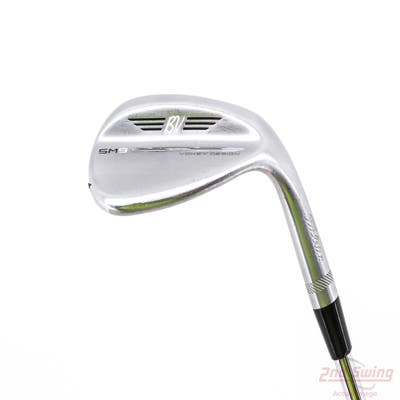 Titleist Vokey SM9 Tour Chrome Wedge Lob LW 58° 10 Deg Bounce S Grind Titleist Vokey BV Steel Wedge Flex Right Handed 35.25in