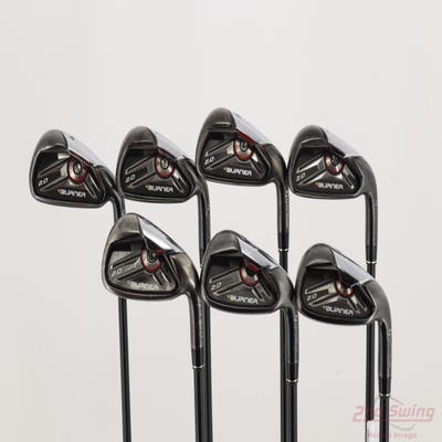 TaylorMade Burner 2.0 Iron Set 4-PW TM Superfast 65 Graphite Stiff Right Handed +1/2"