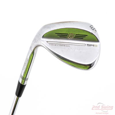 Titleist Vokey SM9 Tour Chrome Wedge Lob LW 60° 8 Deg Bounce M Grind True Temper Dynamic Gold 105 Steel Regular Left Handed 35.0in