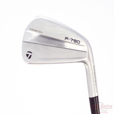 TaylorMade 2023 P790 Single Iron 4 Iron Stock Steel Shaft Steel X-Stiff Right Handed 39.25in