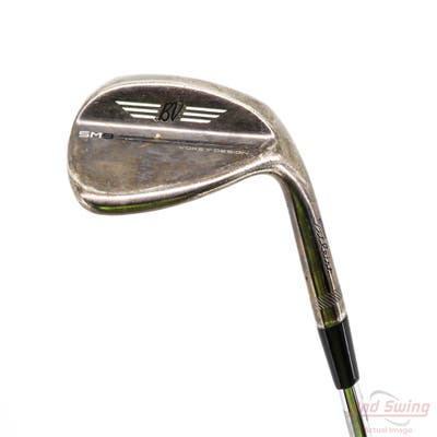 Titleist Vokey SM9 Brushed Steel Wedge Sand SW 56° 8 Deg Bounce M Grind Titleist Vokey BV Steel Wedge Flex Right Handed 35.5in