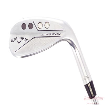 Callaway Jaws Raw Chrome Wedge Lob LW 58° 10 Deg Bounce S Grind True Temper Dynamic Gold Spinner Tour Issue Steel Wedge Flex Right Handed 35.0in