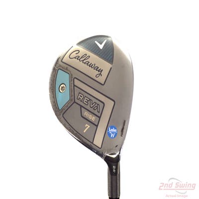Mint Callaway Reva Rise Fairway Wood 7 Wood 7W 24° UST Mamiya LinQ LTE Graphite Ladies Right Handed 40.5in