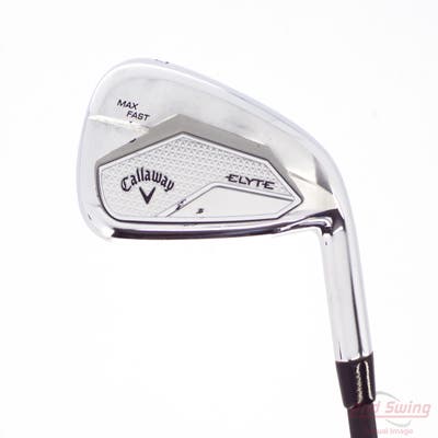 Callaway Elyte Max Fast Single Iron 7 Iron Mitsubishi Vanquish PL 40 Graphite Senior Right Handed 37.25in