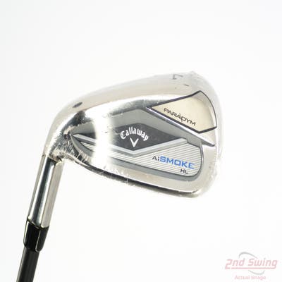Mint Callaway Paradym Ai Smoke HL Single Iron 7 Iron Project X Cypher 2.0 60 Graphite Regular Left Handed 37.5in