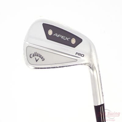 Mint Callaway Apex Pro 24 Single Iron 7 Iron Dynamic Gold Mid 115 Gunmetal Steel Stiff Right Handed 36.75in