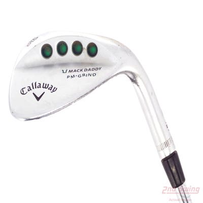 Callaway Mack Daddy PM Grind Wedge Lob LW 60° 10 Deg Bounce PM Grind FST KBS Tour-V Steel Wedge Flex Right Handed 35.0in