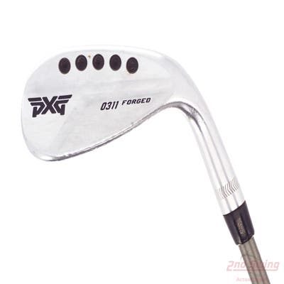 PXG 0311 Forged Chrome Wedge Sand SW 56° 10 Deg Bounce Aerotech SteelFiber fc115cw Graphite Stiff Right Handed 36.5in