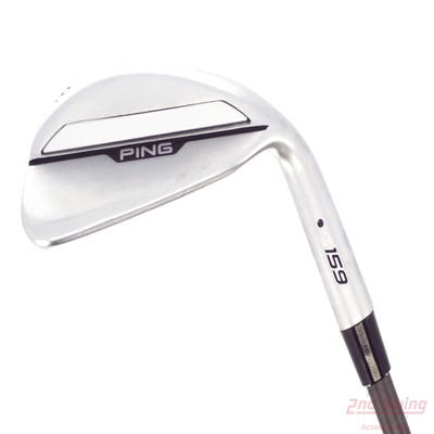 Ping s159 Chrome Wedge Lob LW 58° 8 Deg Bounce E Grind Aerotech SteelFiber i120 Private Reserve Graphite Wedge Flex Right Handed Black Dot 35.25in