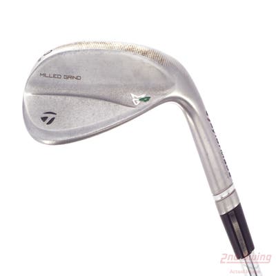 TaylorMade Milled Grind 4 Chrome Wedge Lob LW 60° 9 Deg Bounce SBC True Temper Dynamic Gold Tour Issue 115 Steel Wedge Flex Right Handed 35.25in