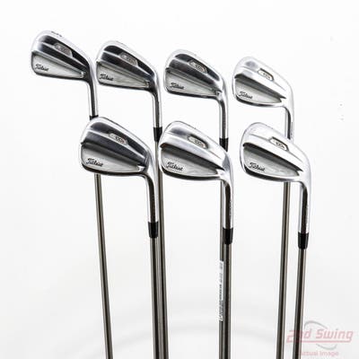 Titleist 2021 T100S Iron Set 5-PW GW Aerotech SteelFiber i110cw Graphite Stiff Right Handed STD