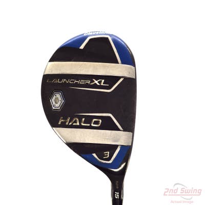 Cleveland Launcher XL Halo Fairway Wood 3 Wood 3W 15° Project X Cypher 55 Graphite Stiff Right Handed 43.5in