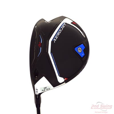 Cobra Aerojet Driver 10.5° UST Mamiya Helium Black Nanocore 5 Graphite Stiff Left Handed 45.75in