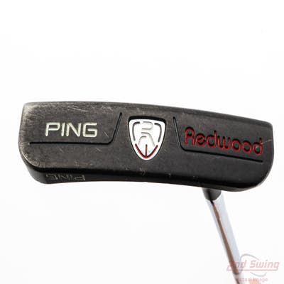 Ping Redwood ZB Black Satin Putter Steel Right Handed Black Dot 36.0in