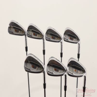 Ping S57 Iron Set 4-PW Nippon 1050GH Steel Stiff Right Handed Black Dot STD