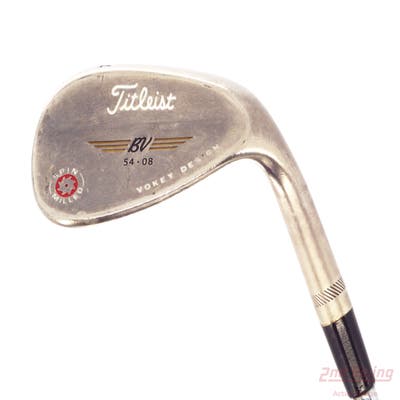 Titleist 2009 Vokey Spin Milled Black Wedge Sand SW 54° 8 Deg Bounce Titleist Vokey BV Steel Wedge Flex Right Handed 35.25in