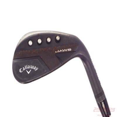 Callaway Jaws Full Toe Raw Black Wedge Sand SW 56° 12 Deg Bounce True Temper Dynamic Gold Spinner Tour Issue Steel Wedge Flex Right Handed 35.25in