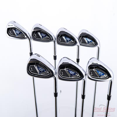 Mizuno JPX 825 Iron Set 4-PW Project X Rifle 5.5 Steel Regular Right Handed +3/4"