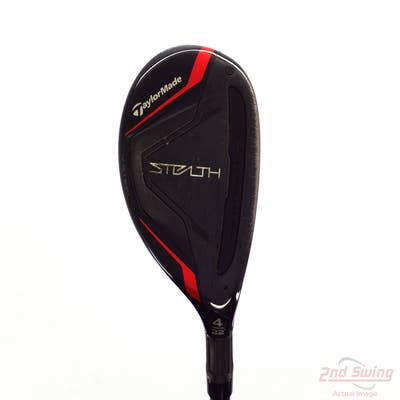 TaylorMade Stealth Rescue Hybrid 4 Hybrid 22° Project X HZRDUS Smoke Black RDX 80 Graphite Stiff Right Handed 40.5in