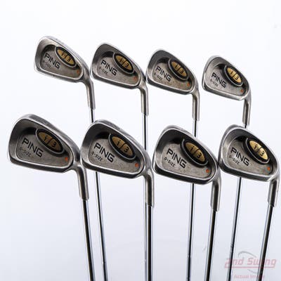 Ping i3 Oversize Iron Set 3-PW Ping JZ Steel Stiff Right Handed Orange Dot +1/4"