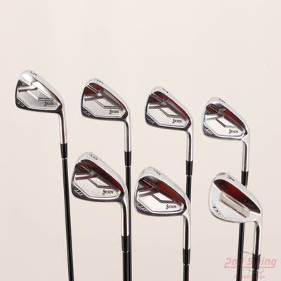 Srixon ZX7 Iron Set 5-PW AW Mitsubishi MMT 105 Graphite Stiff Right Handed +1"