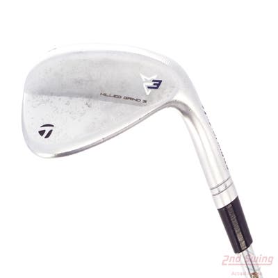 TaylorMade Milled Grind 3 Raw Chrome Wedge Sand SW 54° 11 Deg Bounce SB True Temper Dynamic Gold Tour Issue S200 Steel Stiff Right Handed 35.25in