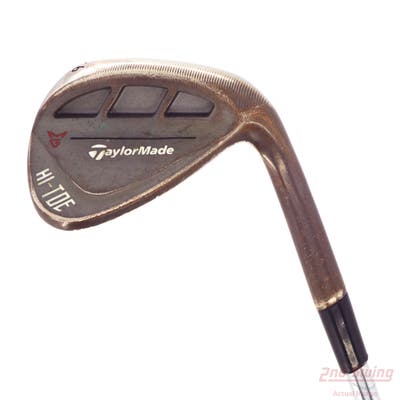 TaylorMade HI-TOE RAW Wedge Sand SW 56° 10 Deg Bounce FST KBS Hi-Rev 2.0 115 Steel Wedge Flex Right Handed 35.25in