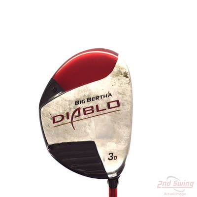 Callaway Big Bertha Diablo Fairway Wood 3+ Wood Callaway Big Bertha Diablo FW Graphite Stiff Right Handed 43.25in