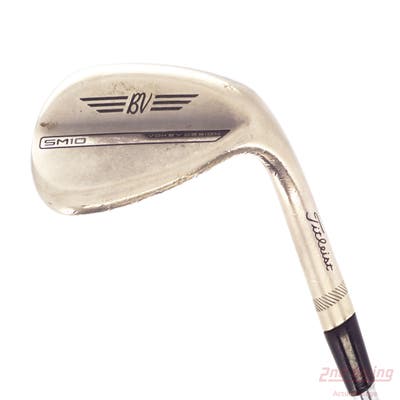 Titleist Vokey SM10 Nickel Wedge Lob LW 60° 10 Deg Bounce S Grind Titleist Vokey BV Steel Wedge Flex Right Handed 35.25in