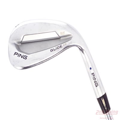 Ping Glide 3.0 Wedge Sand SW 54° 12 Deg Bounce KBS Tour 130 Steel X-Stiff Right Handed Blue Dot 37.0in
