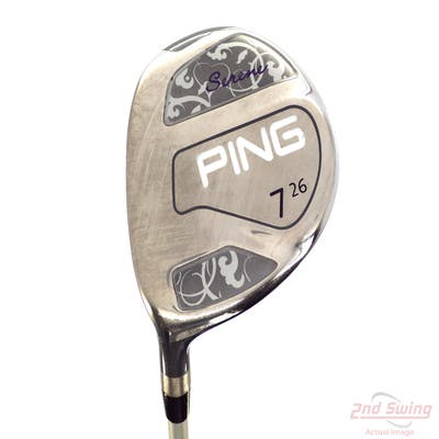 Ping Serene Fairway Wood 7 Wood 7W 26° Ping ULT 210 Ladies Lite Graphite Ladies Left Handed 43.0in