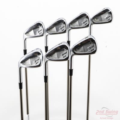 Srixon ZX4 MK II Iron Set 4-PW UST Recoil Prototype 125 F4 Graphite Stiff Left Handed +1/4"