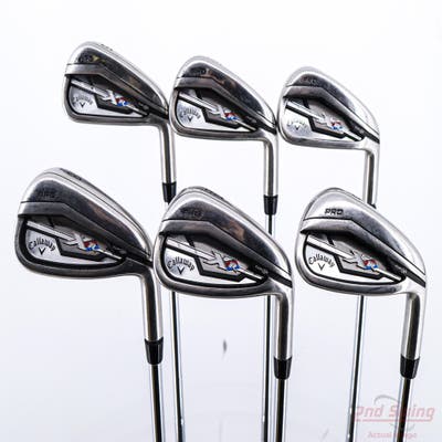 Callaway XR Pro Iron Set 5-PW FST KBS Tour-V 90 Steel Stiff Right Handed STD