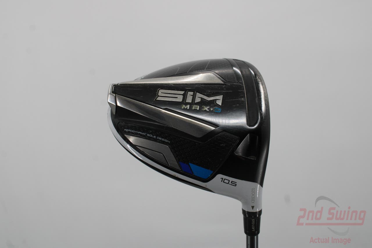TaylorMade SIM MAX-D Driver 10.5° UST Mamiya Helium 5 Graphite Stiff Right Handed 45.75in