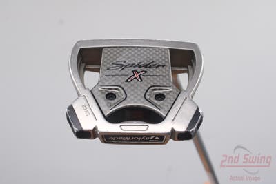 TaylorMade Spider X Hydro Blast Flow Neck Putter Steel Right Handed 35.5in