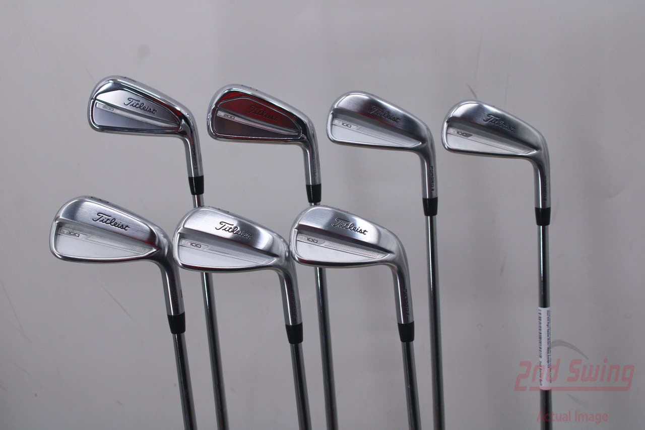 Titleist 2023 T100/T200 Combo Iron Set 4-PW FST KBS Tour Lite Steel Stiff Right Handed 38.5in