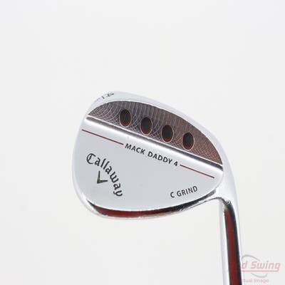 Callaway Mack Daddy 4 Chrome Wedge Sand SW 54° 8 Deg Bounce C Grind FST KBS Tour-V Wedge Steel Wedge Flex Right Handed 35.25in