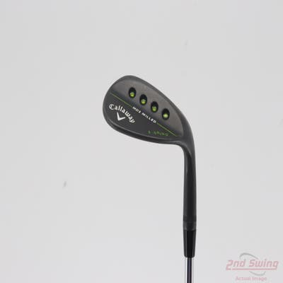 Callaway MD3 Milled Black S-Grind Wedge Lob LW 60° 9 Deg Bounce S Grind True Temper Dynamic Gold S300 Steel Wedge Flex Right Handed 30.0in