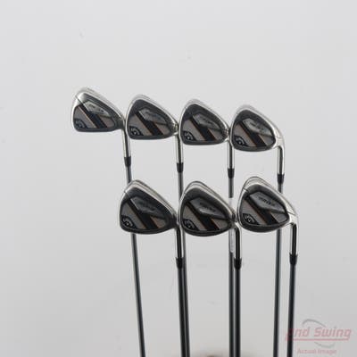 Callaway Mavrik Iron Set 5-PW AW Project X Catalyst 55 Graphite Regular Right Handed -1/2"