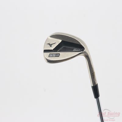 Mizuno S23 Copper Cobalt Wedge Sand SW 55° 9 Deg Bounce True Temper AMT White S300 Steel Stiff Right Handed 34.75in